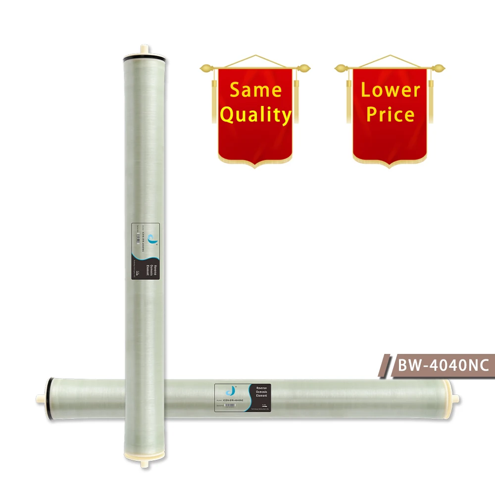 ICEN High Permeate Flow 2400 GPD Ro Membrane BW 4040 Reverse Osmosis Membranes for Water Treatment