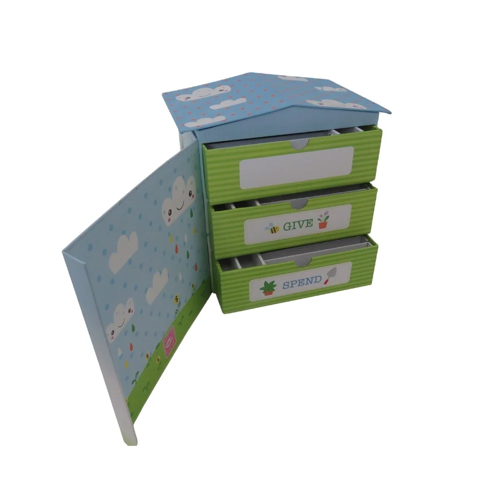 Custom house форма бумаги картона подарочные коробки с магнитом для малыша игрушки