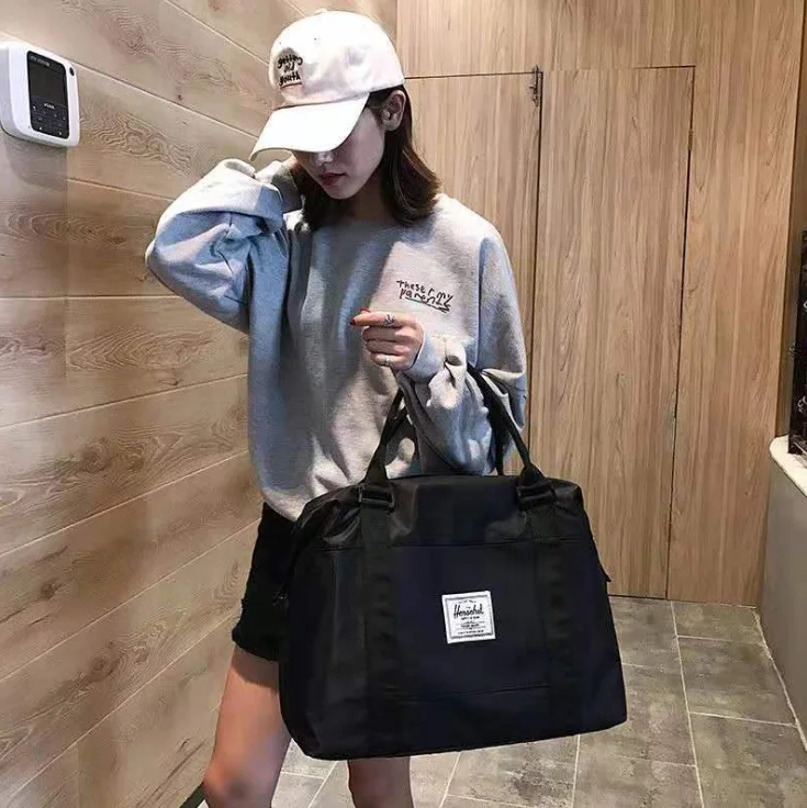 Factory price portable travel bag dry and wet separation fitness exercise large capacity waterproof folding travel bag wholesale