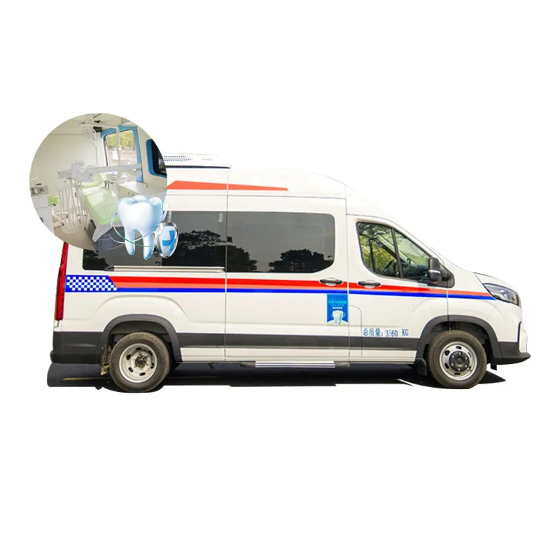 New 2024 China Supply Cheap Price Medical Van Oral Cleaning Intelligent Mobile Dental Clinic Ambulance for Sale