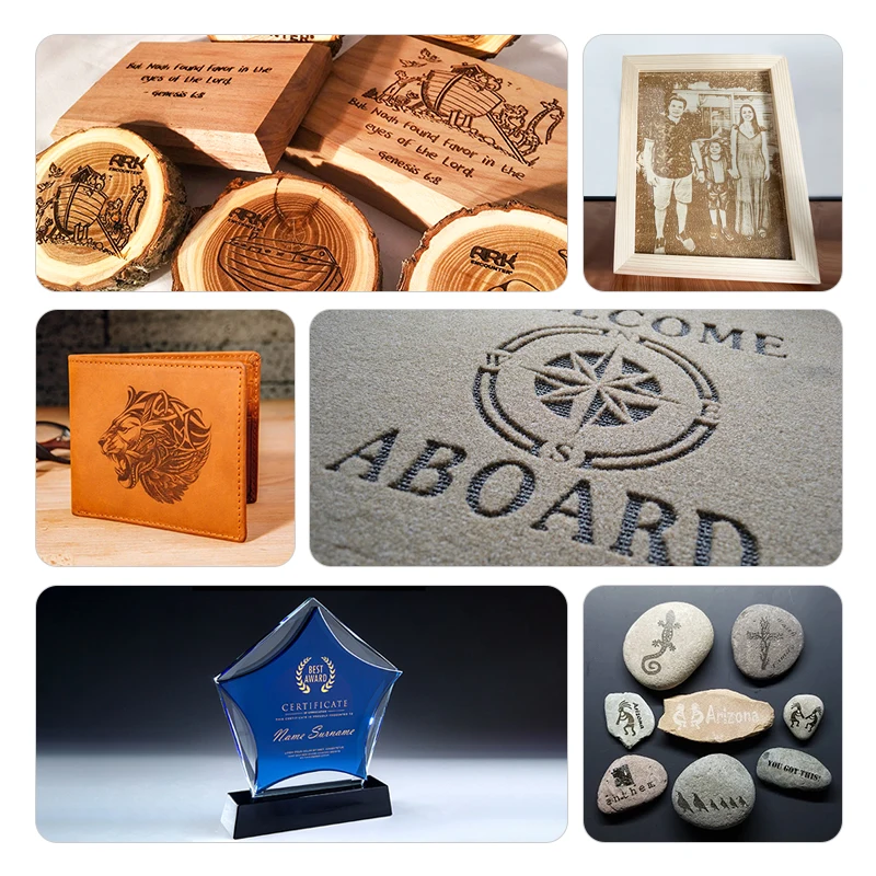 Budget750 700x500mm 3D desktop co2 laser cutter for nonmetal wood acrylic co2 laser engraving machine