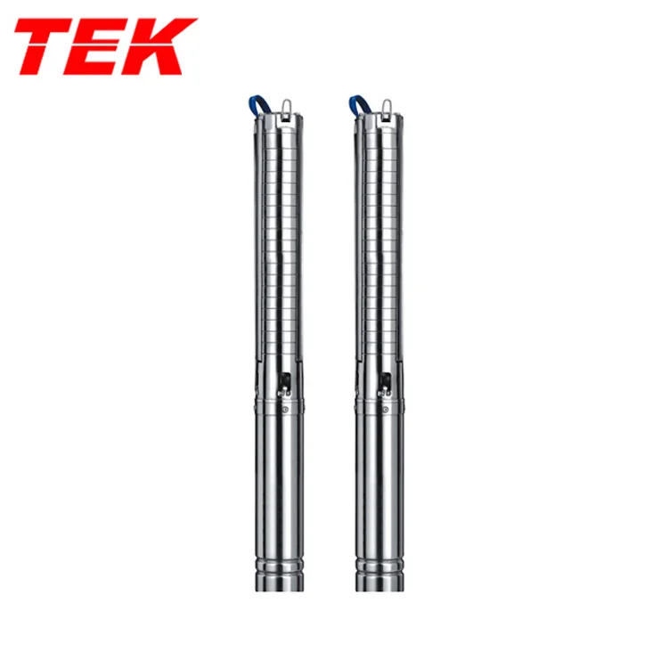 4TS1-9 1T 4-inch 9-stage Stainless Steel Deep Well Submersible Multistage Centrifugal Pump OEM