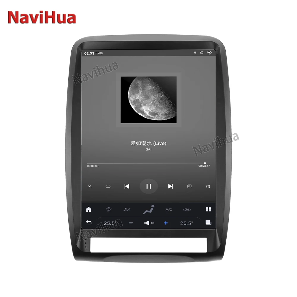 NaviHua new arrival 13.8 Inch Touch Screen Car DVD Player Android GPS Navigation System GPS For Dodge Durango 2011 2013