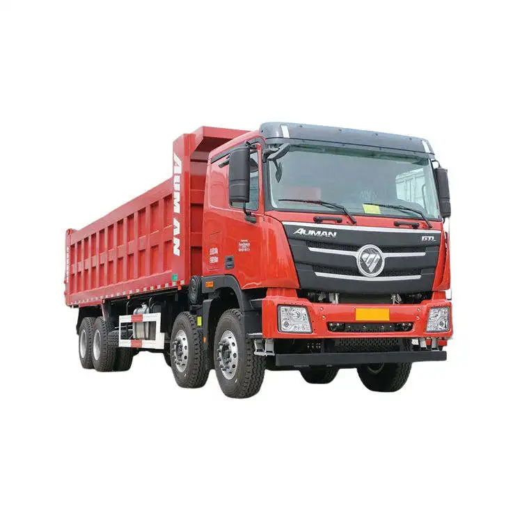Second hand Foton Auman GTL 8x4 375hp самосвал гибкий и энергосберегающий дешевый для продажи