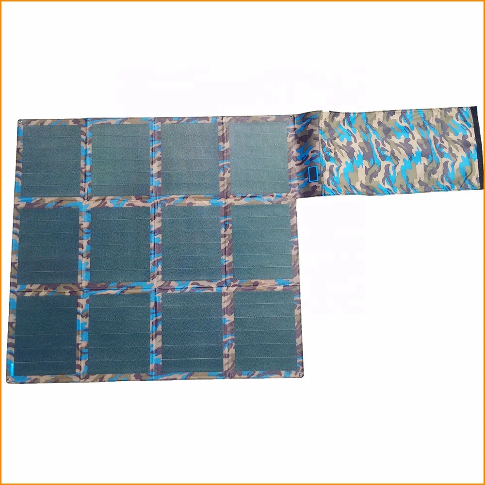 ETFE Lamination Thin Film Miasole CIGS Solar Blanket Panel Portable For Outdoor Use Waterproof Fabric Solar