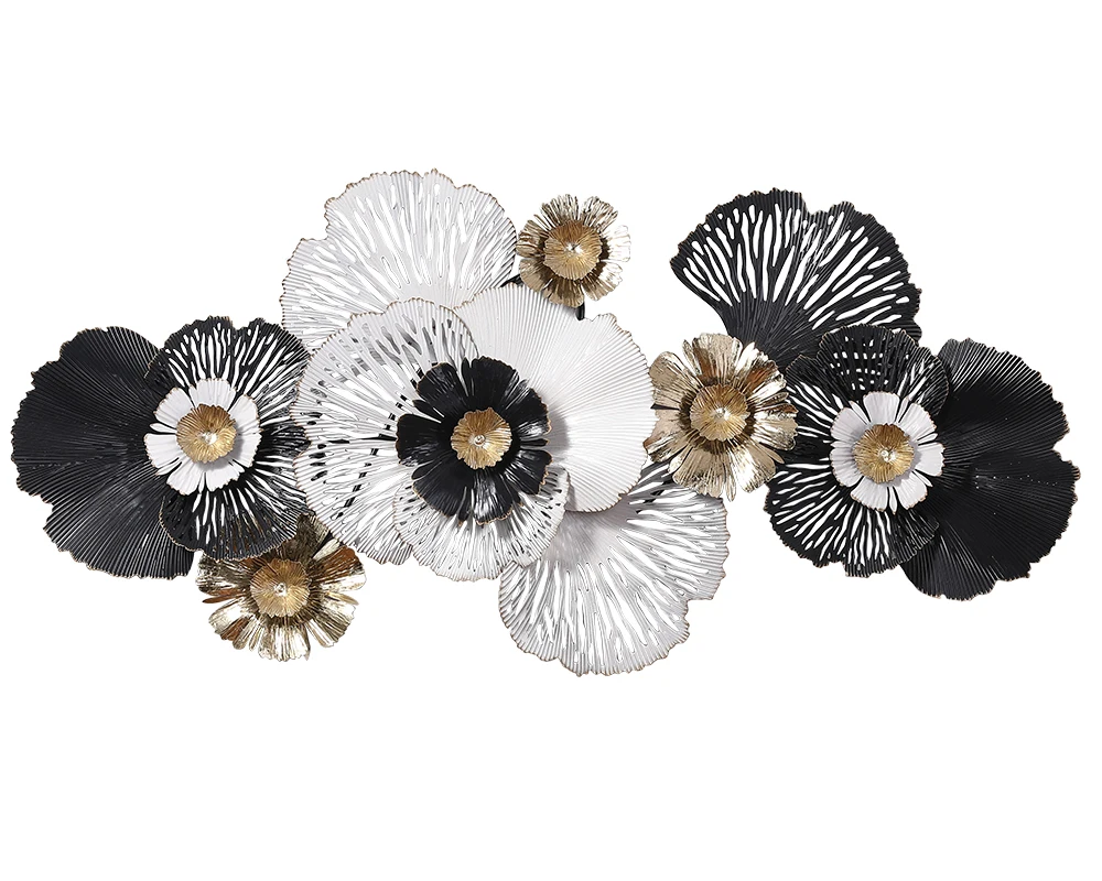 Art flower Metal Decoration Wall Hanging Art Metal Decoration