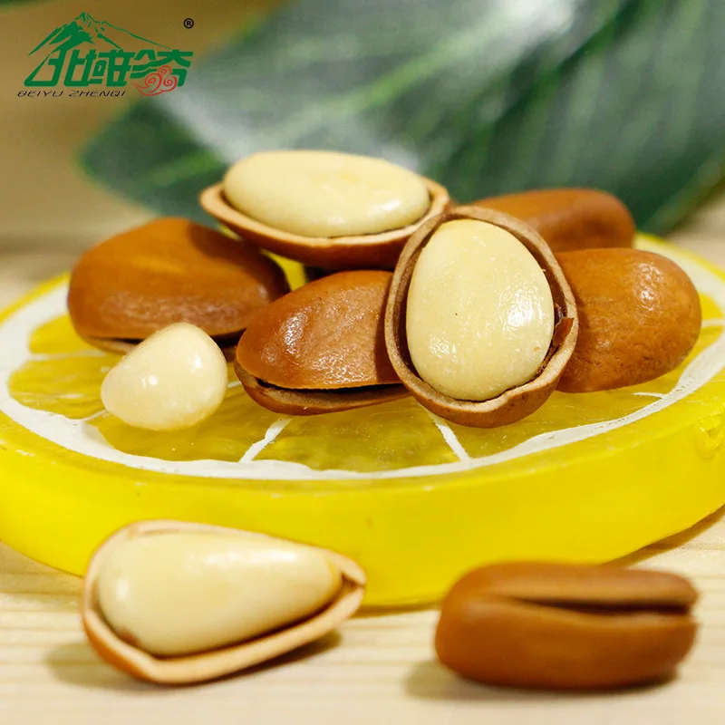 Wholesale quality pure natural organic fresh open pine nuts, the lowest price of the whole network