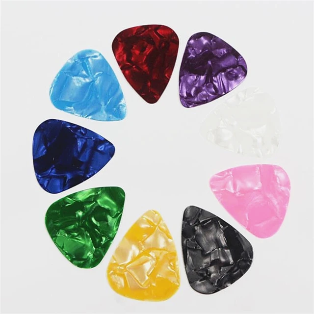 Realsin Best Price Wholesale Direct Guitar Picks Colorful Celluloid Picks Guitar Accessories