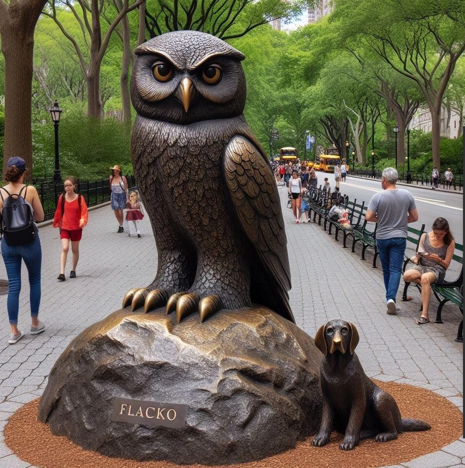 Home Decor Factory Supply Outdoor Large  bronze owl sculpture for sale