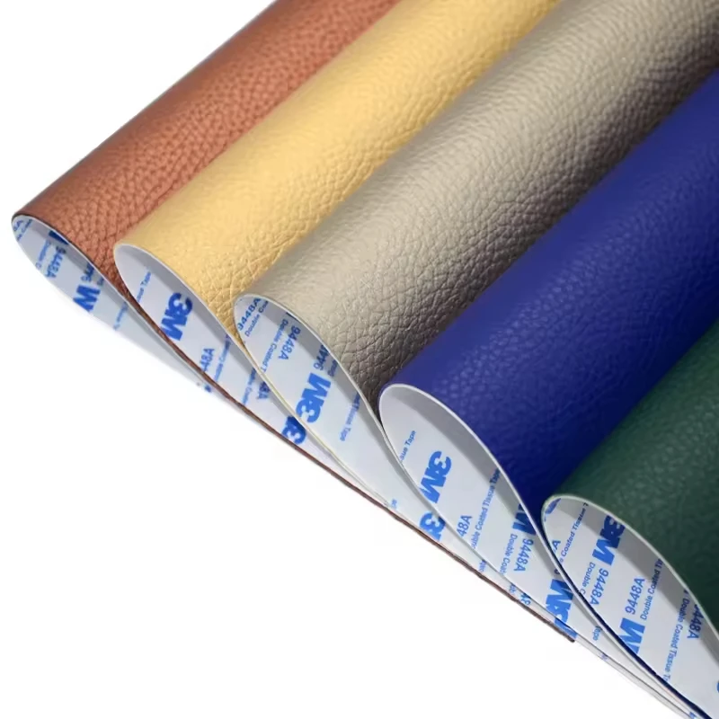 OFRX Multicolor Leather Repair Tape Self Adhesive Vinyl Sticker for Furniture Car Seats Bags Jackets