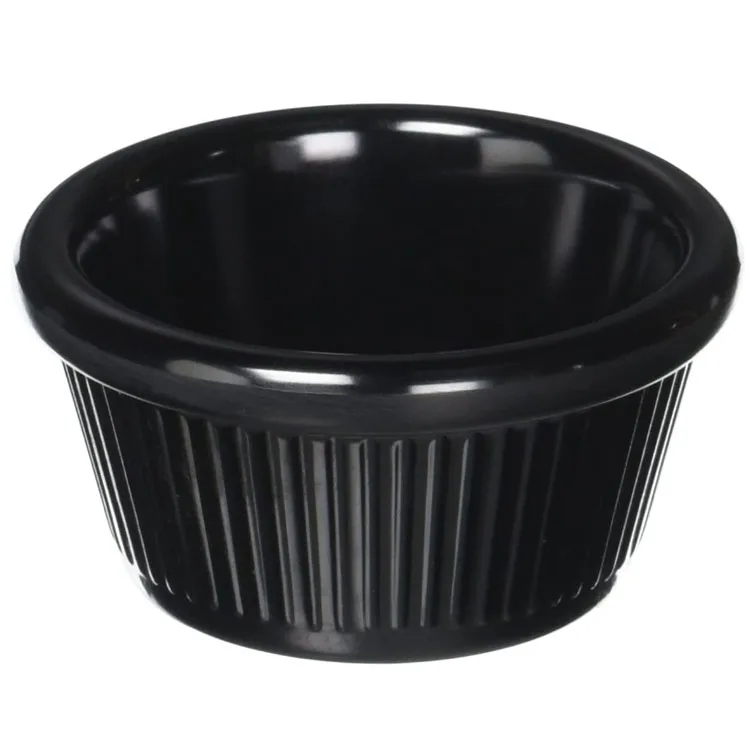  1 5 oz/2oz/4oz белый рифленый пластиковый меламин ramekin пластиковые
