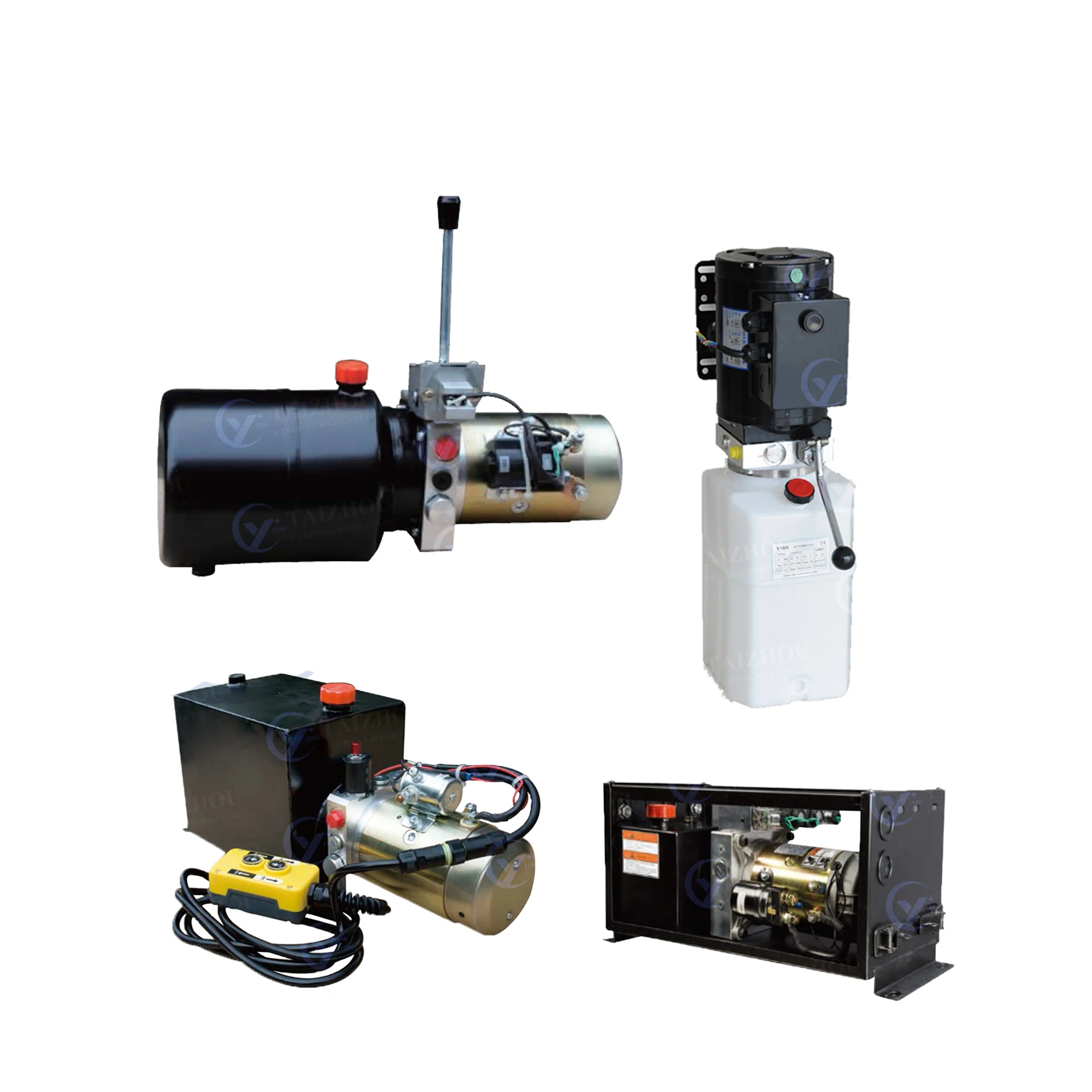 Small Medium Lift Table Power Units With mini dc electric motor, Hydraulic pump Power Pack Unit for drive truck lifting