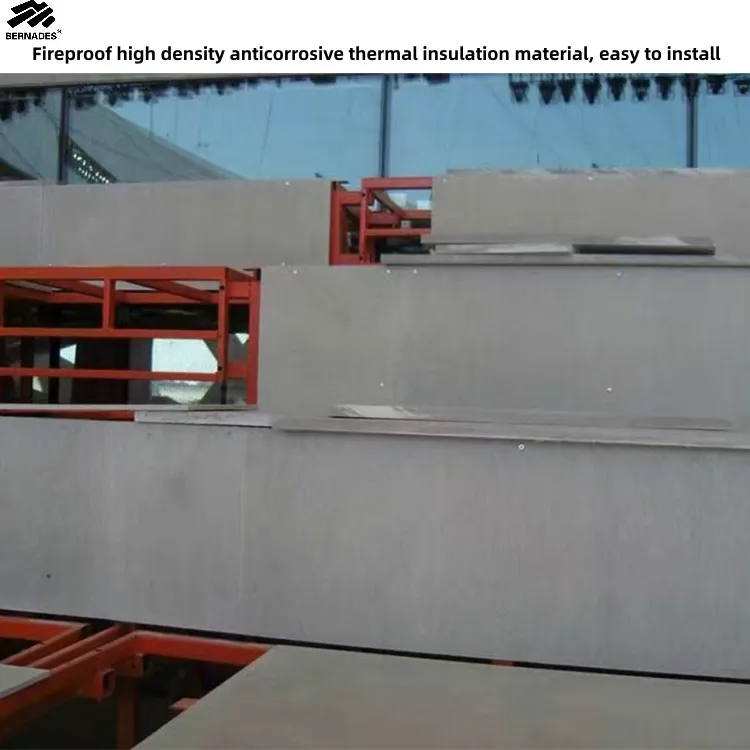 15-30mm High Quality Low Cost steel structure load -bearing wall  Loft Apartment or Partition Fiber Cement Board