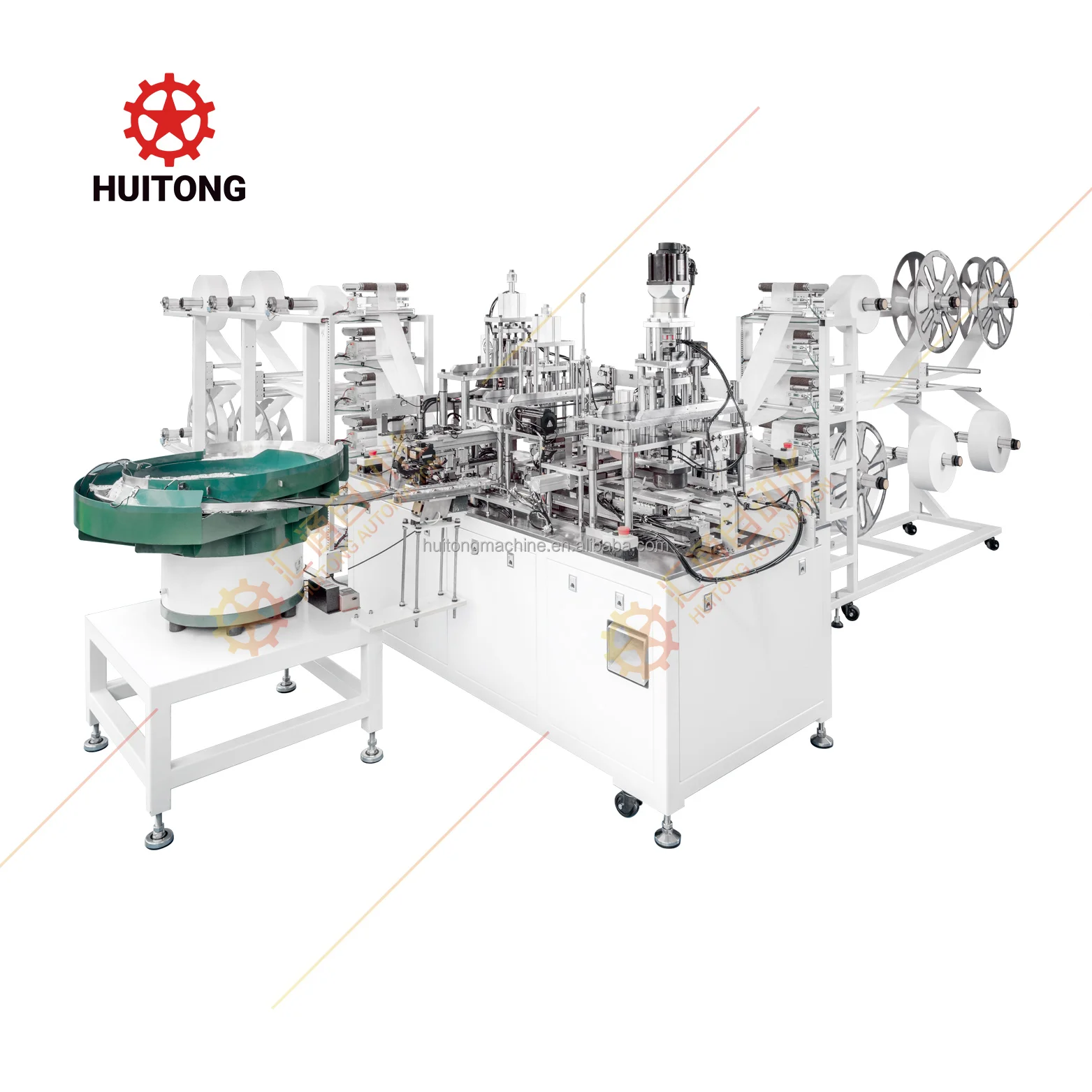 Factory Sale New Launching Fully Automatic Buckle Cotton Filer Machine Round Filer Cotton Machine