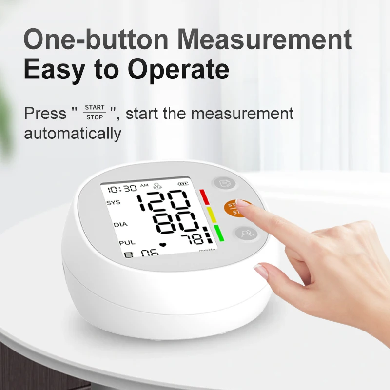 Arm type Blood Pressure Monitors BP Monitor Digital Automatic Electronic LCD Display Sphygmomanometer