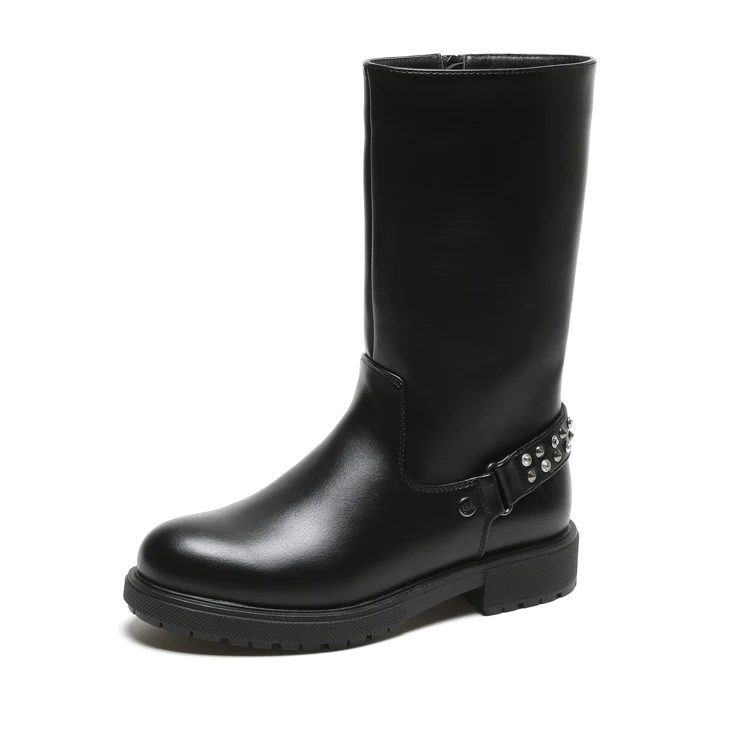 Новое поступление, высокие ботинки, водонепроницаемая обувь для девочек, брендовые ботинки Испании от китайского поставщика