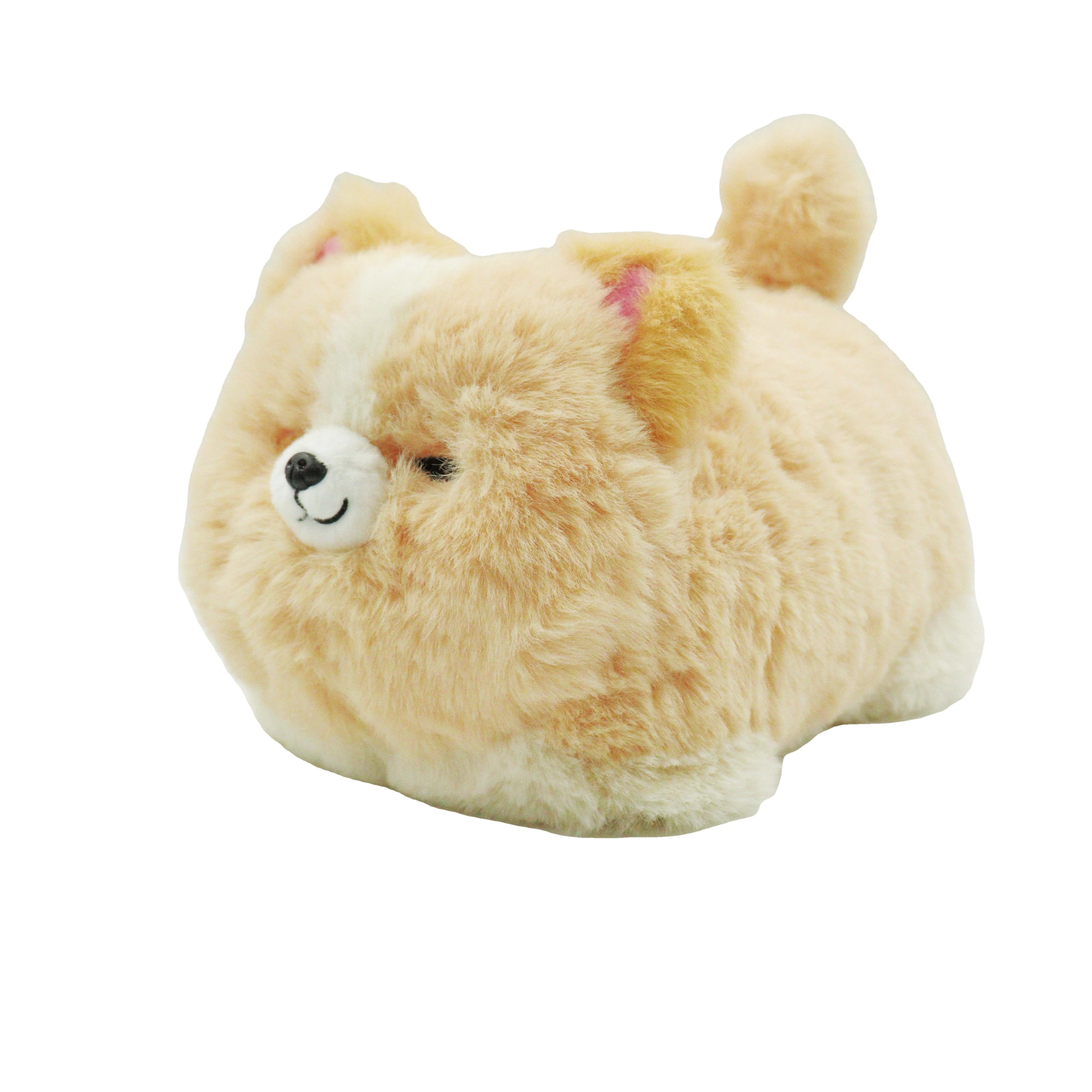 Hot Sale	soft best seller big size unattribute plush sound Embraced Corgi Dog talking toys stuff toys electronic plush toy