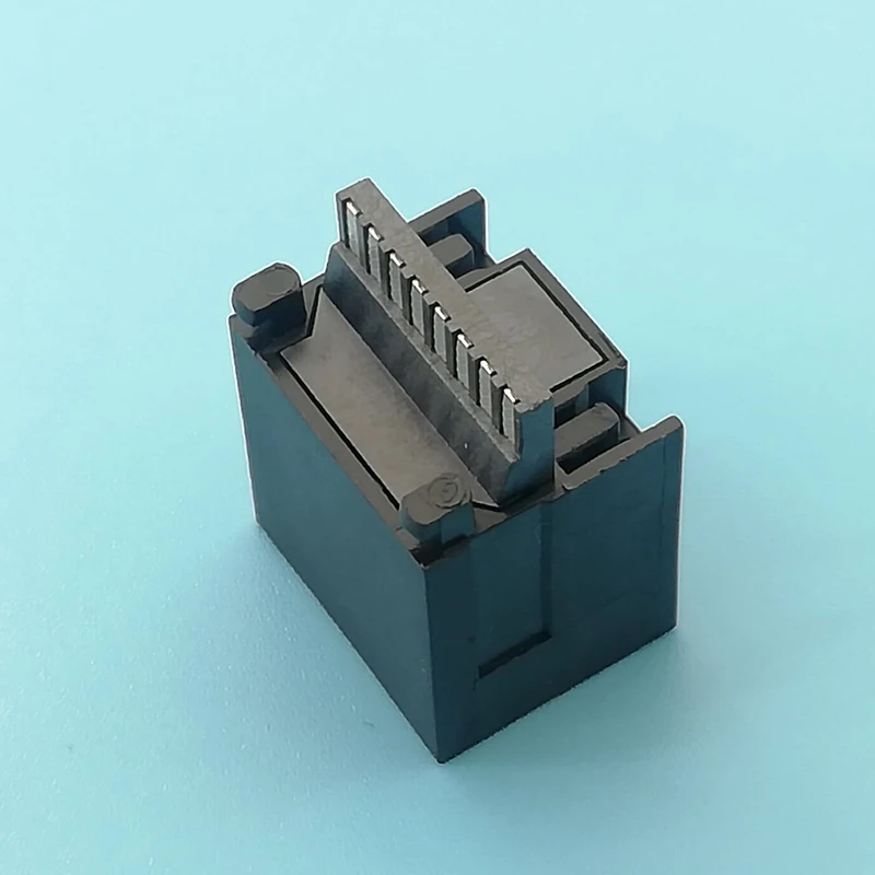 YBO 1V1 Port Black 8P8C Rj45 Single Socket RJ45 Cat 6 Connector Network Jack  PCB for Rj45 Female Connectors