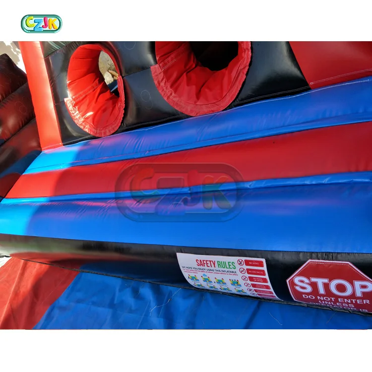 Spider Man Spiderman  China Cheap Inflatable Obstacle Course for Sale