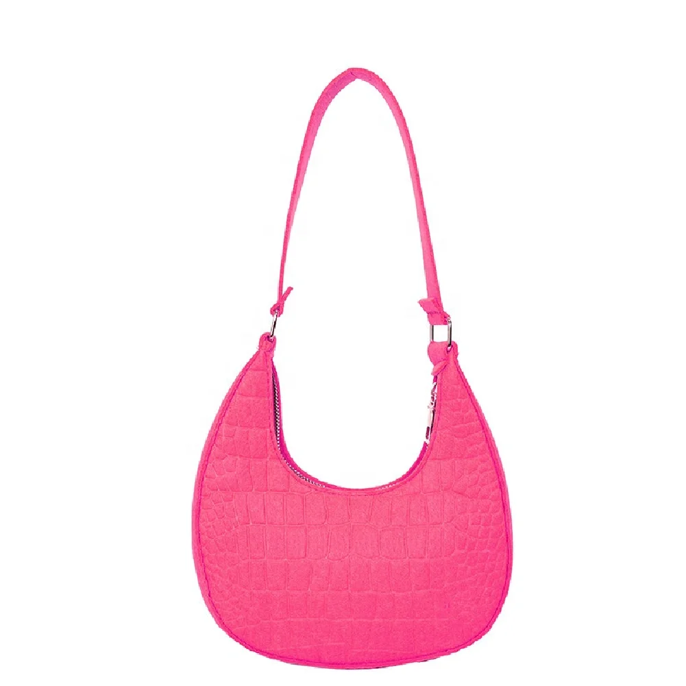 2024 Korean Summer Storage Underarm Leisure Shoulder Clutch Bag for Ladies Solid Color Trendy Cross Fashion Handbag