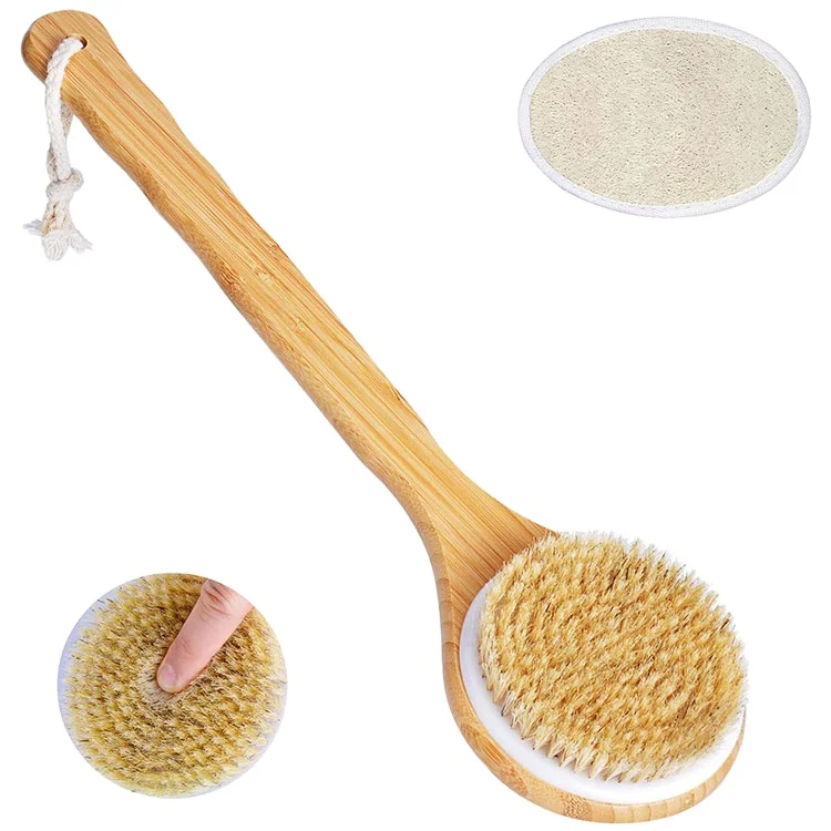 
For both men and women foundation brush superior quality loofah bath brushes long handle silicone bath brush body 