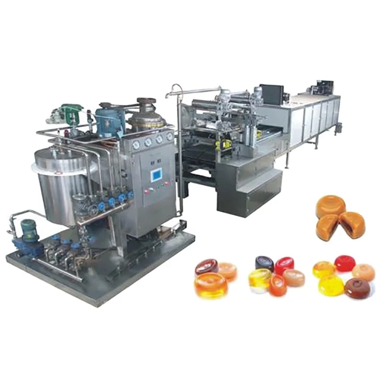 Small Vitamin Gummy bears making machine jelly candy beans machine