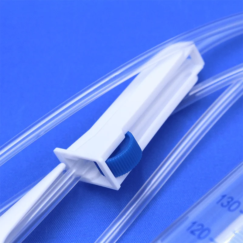 disposable pvc iv infusion set 10 drops/ml type burette calibrated 100ml transpa without exhaust hole