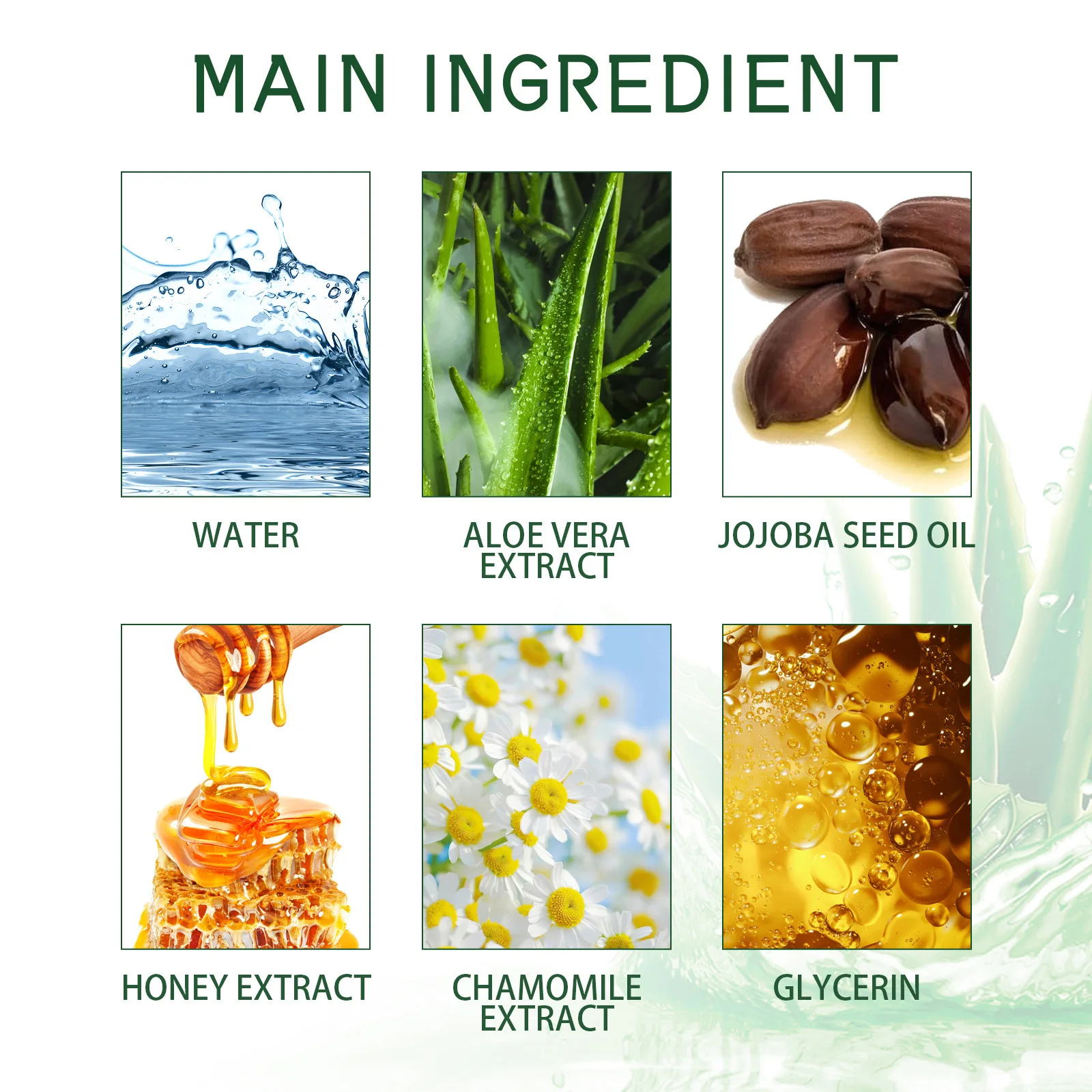 OUHOE Aloe Vera Sunscreen Care Cream, hydrating, refreshing, non-greasy, UV shielding aloe soothing sunscreen