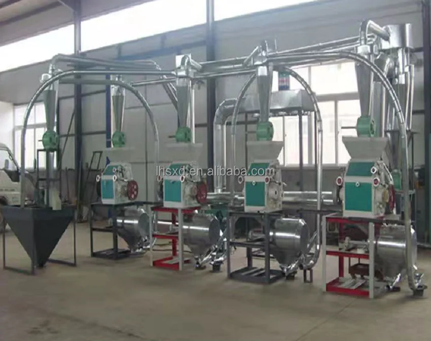Commercial wheat corn flour mill production line /Wheat milling  equipment manufacturers/Grain processing machinery