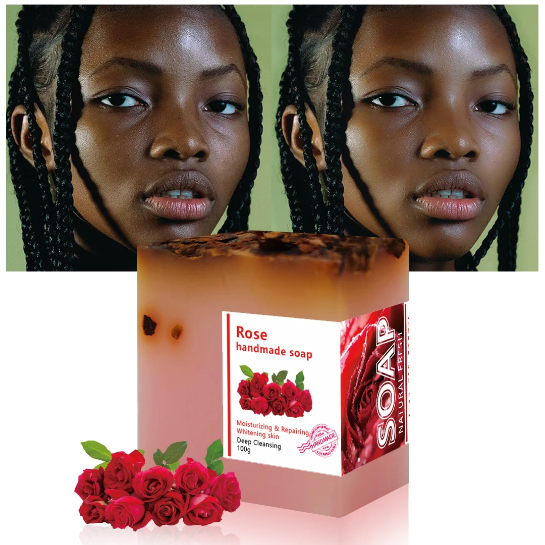 Dym Private Label Natural Skin Cleaning Handmade Flowers Petals Toilet Soap Body Bath Vegan Hand Made Soap For Facial Washing