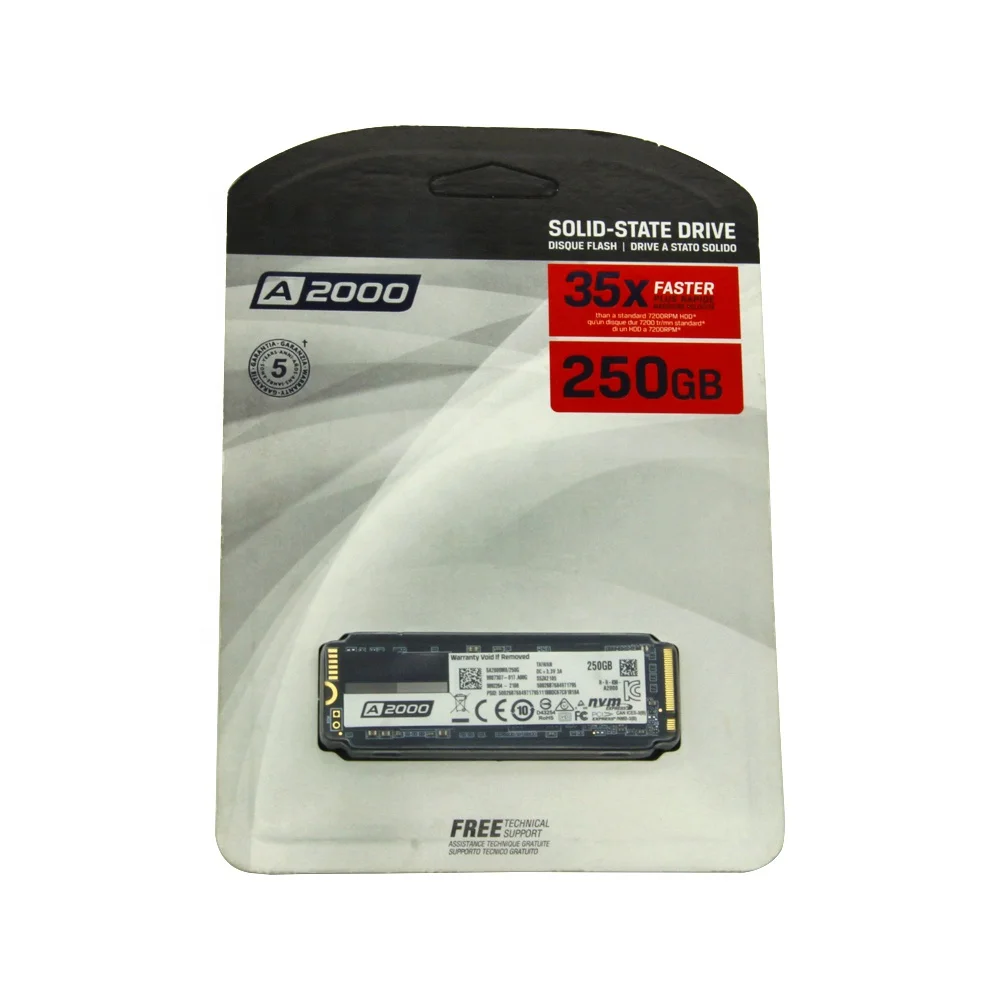 Высокоскоростной 1 ТБ Pcie Ssd с оригинальным 128gb 256gb 512gb M.2
