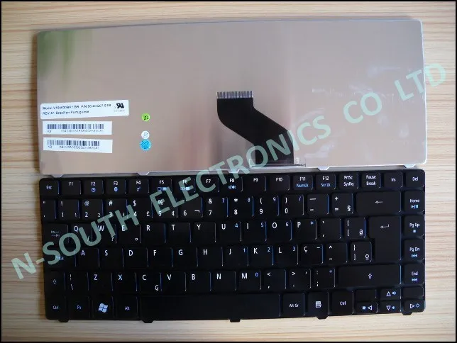 Buy wholesale price keyboard for acer aspire 3810t 4810t 4535 4535g black SP layout