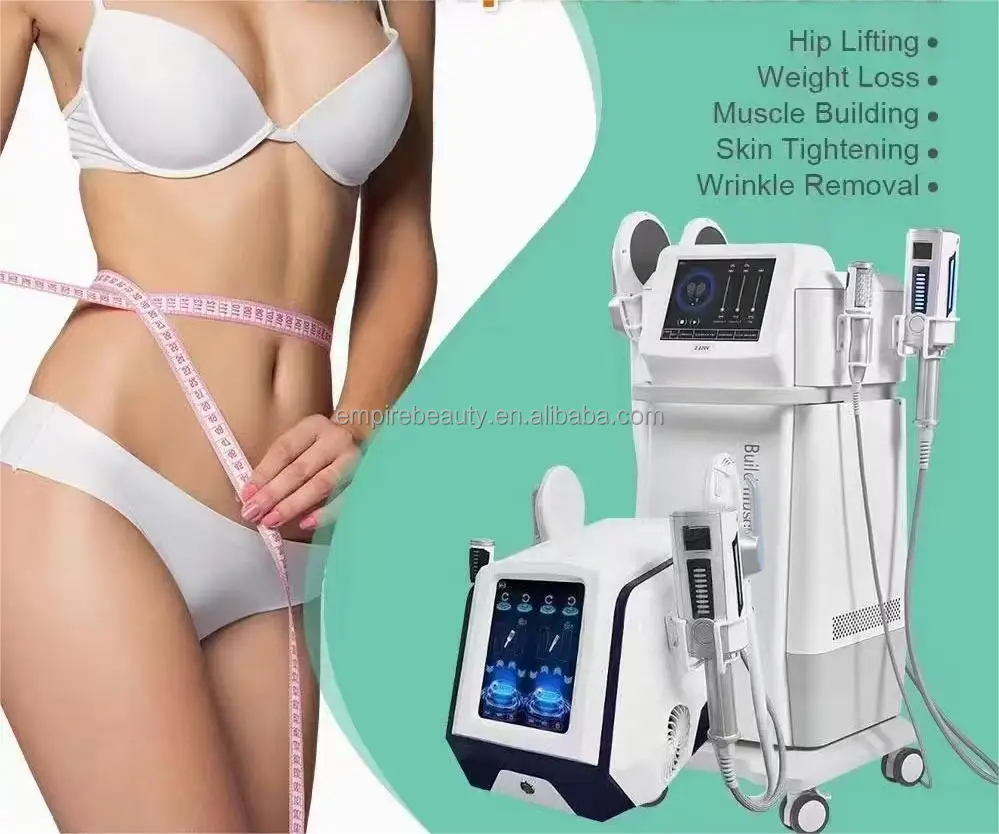 Endoslim 2 in 1 Vacuum Body Contouring EMS RF Vacuum Inner Ball Roller 360 degree rotating Fat Burning