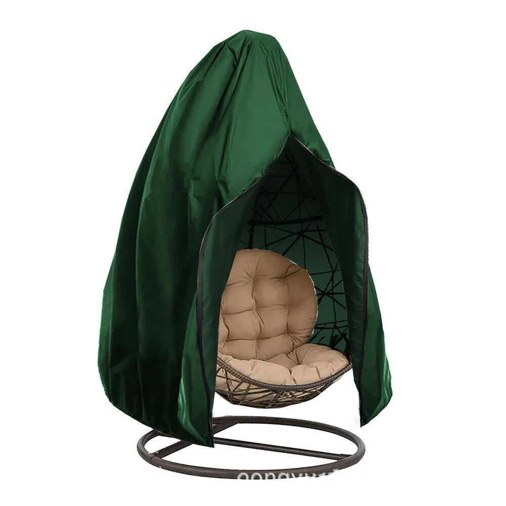 Protective Case Outdoor Hanging Waterproof Patio Chair Cover, Egg Swing Chair Dust Cover Protector With Zipper/