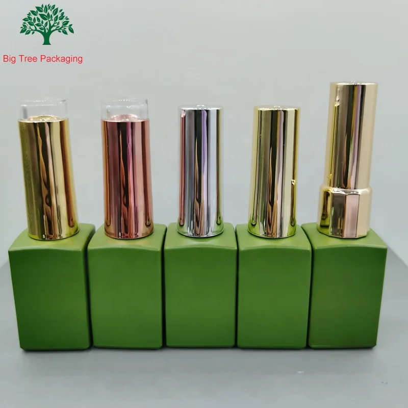 Luxury Fancy 10ml rectangle spray matte  gel   poish glass  bottles   nail polish bottle cap nail polish bottle brush