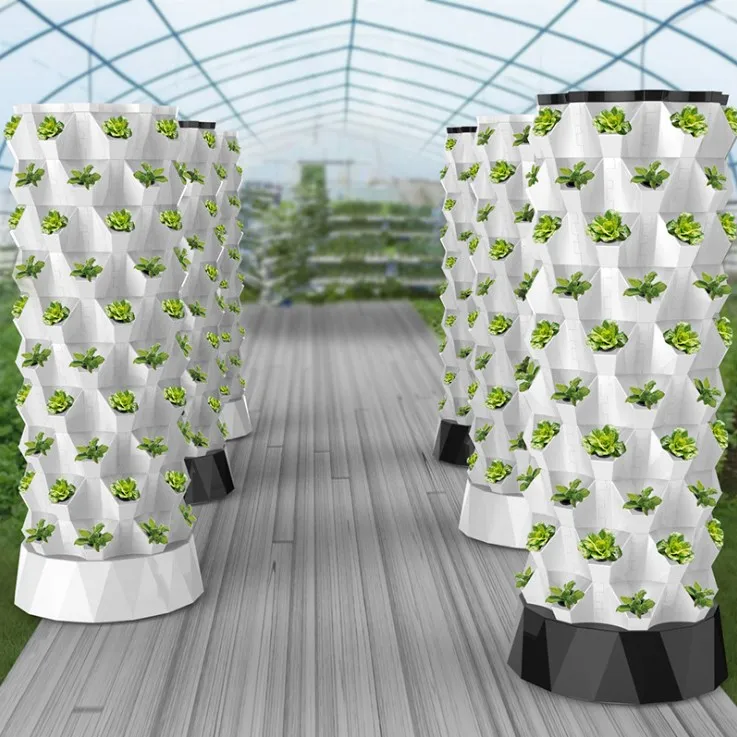 aeroponics urban grow tower farming smart growing system vertical garden grow