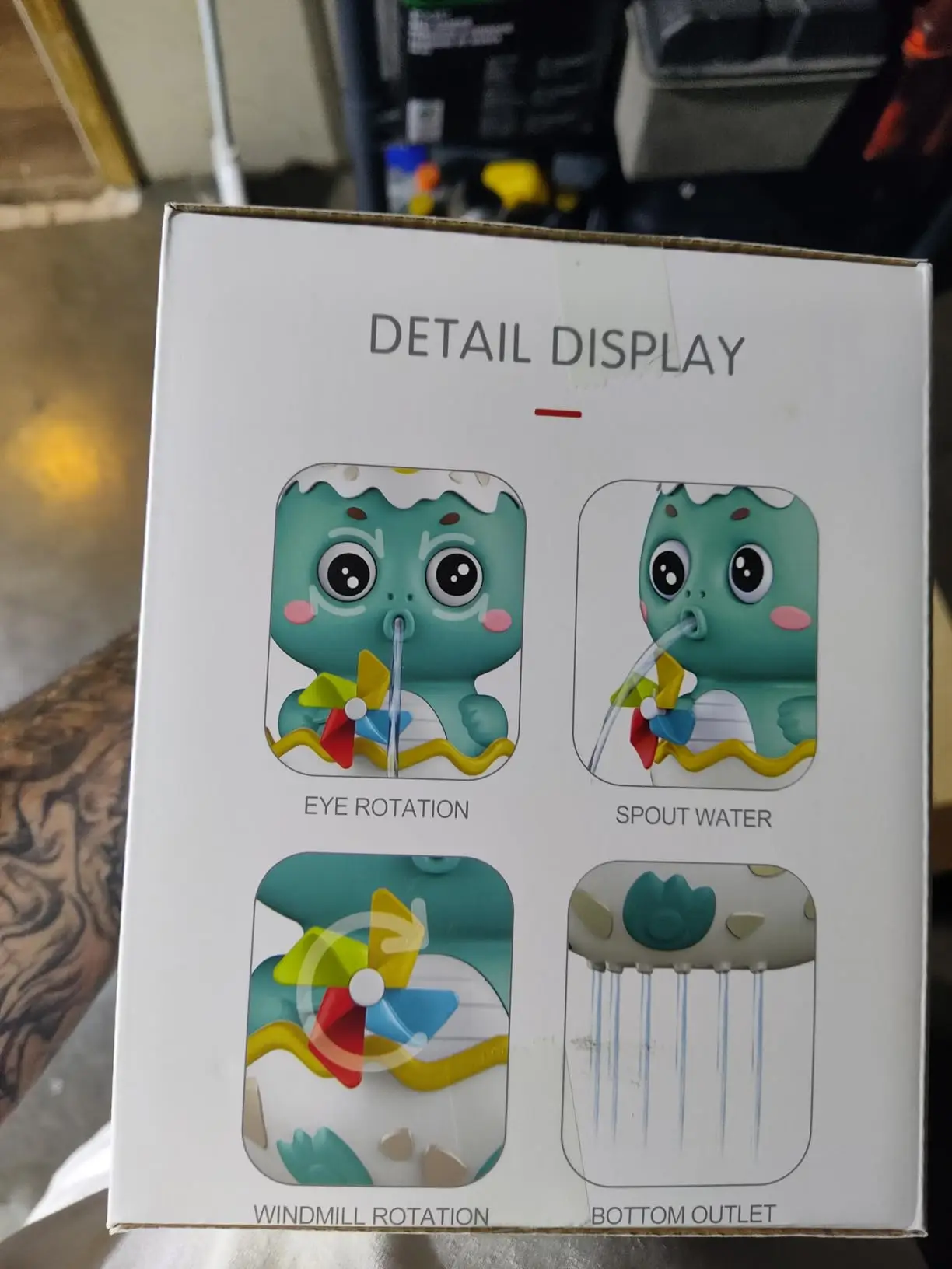 Dinosaur Bath Toys For Kids DIY STEM Bathroom Shower Toddler Bathtub Pool Blocks Track Water Slide Bath Balls Tracks