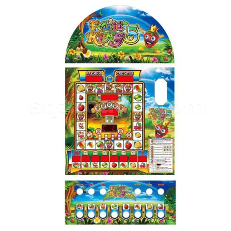 F-ruit King 5 Game Board Kit Machine Kit/ metro mario king Machine Coin Machine