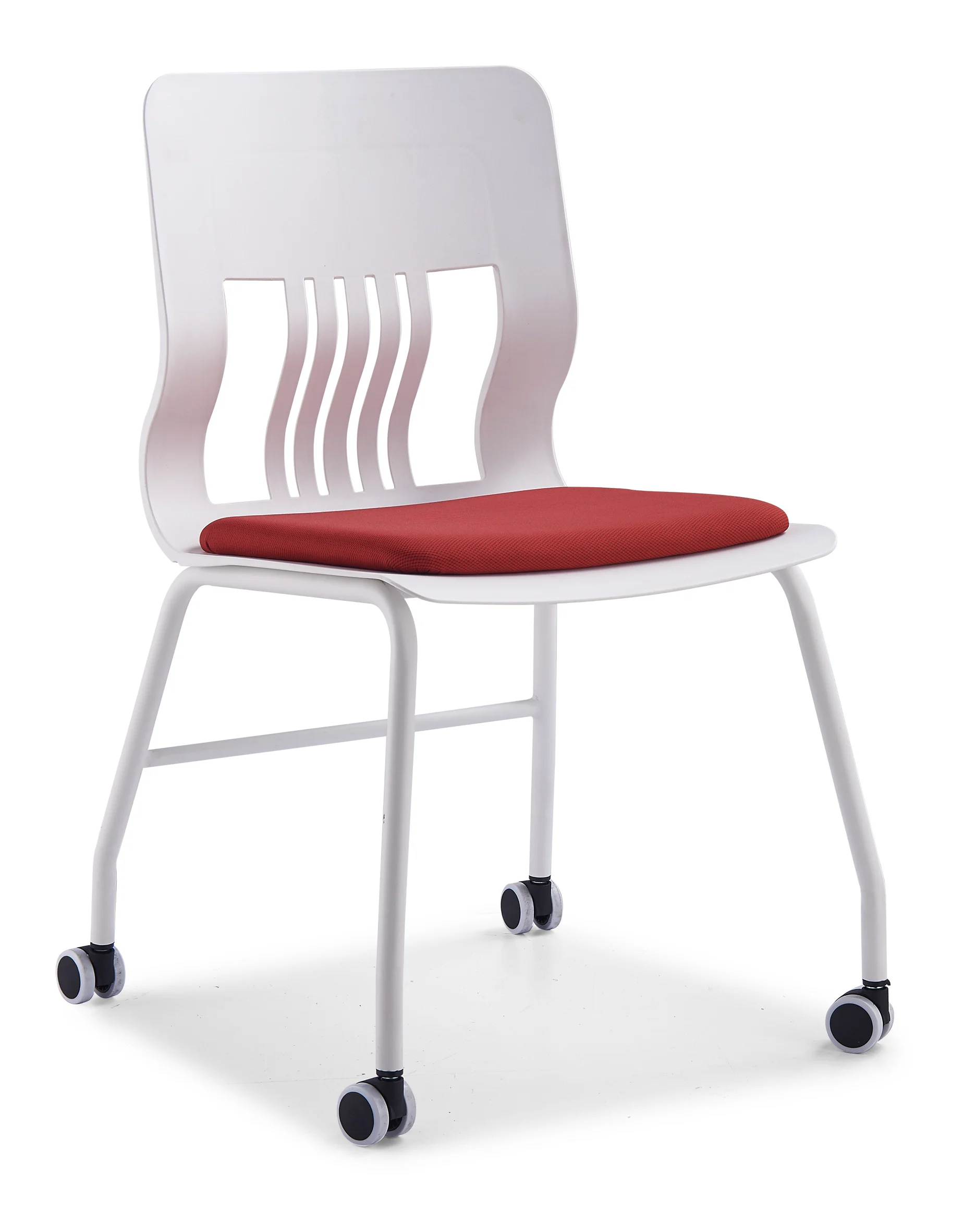 Hot sale new simple modern style conference chair training chair office chair with wheels