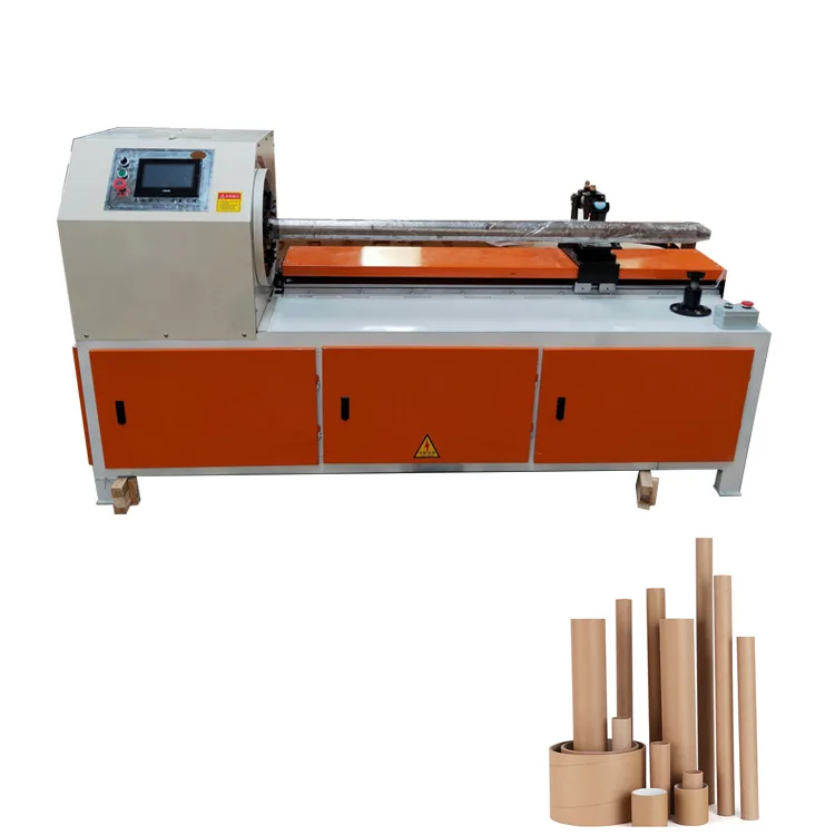 Automatic Paper Tube Cutting Machine Paper Tube Making Machine To Make Paper Cone
