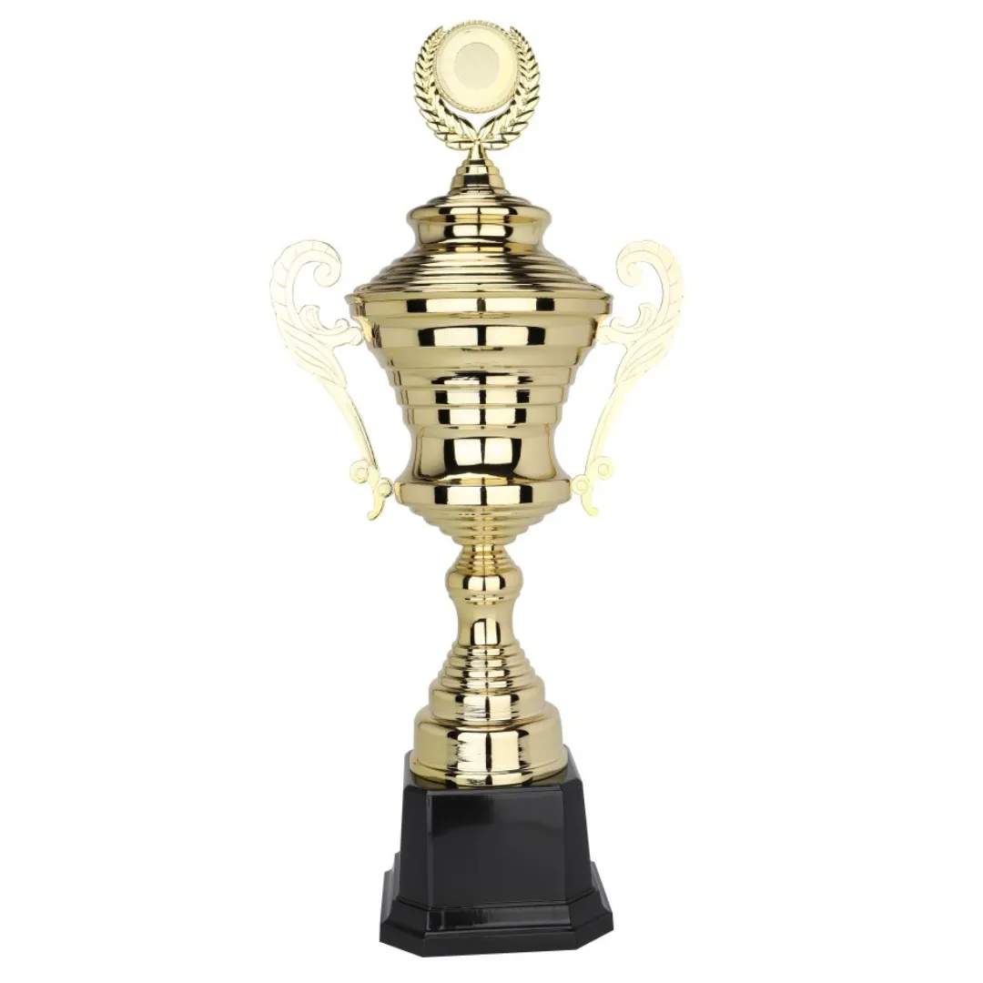 Customize metal trophy 2023 Football World Match Trophy Model Hercules Soccer Cup Resin Crafts Ornaments Football Match Trophy