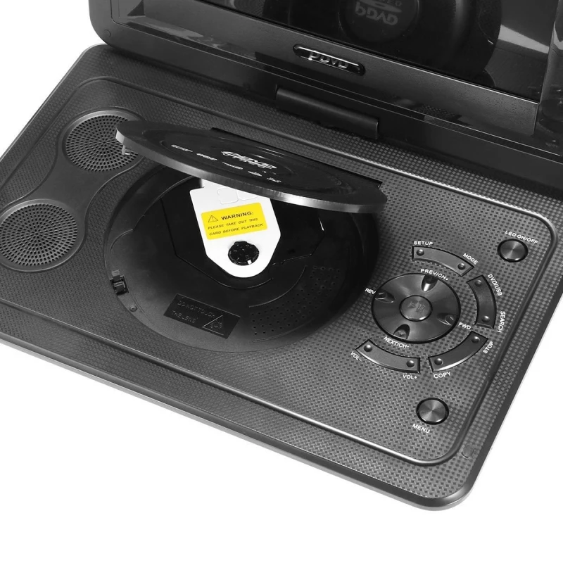 10 2 дюймовый экран новейший 13 9 портативный DVD EVD плеер с TV FM USB функция игры Поддержка вилки UK EU US