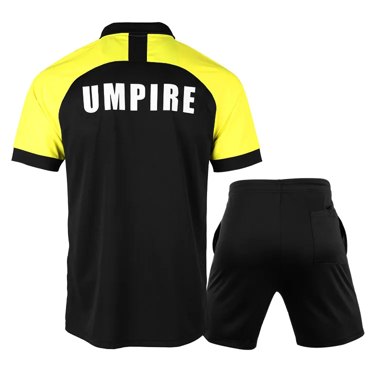 custom soccer uniforms sets Sports breathable Football Jersey referee uniform sublimation Soccer Jersey