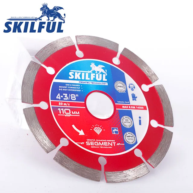 SKILFUL 4,5 дюймов 5 дюймов 6 дюймов 110 мм алмазный режущий диск фарфоровая плитка для резки Агата