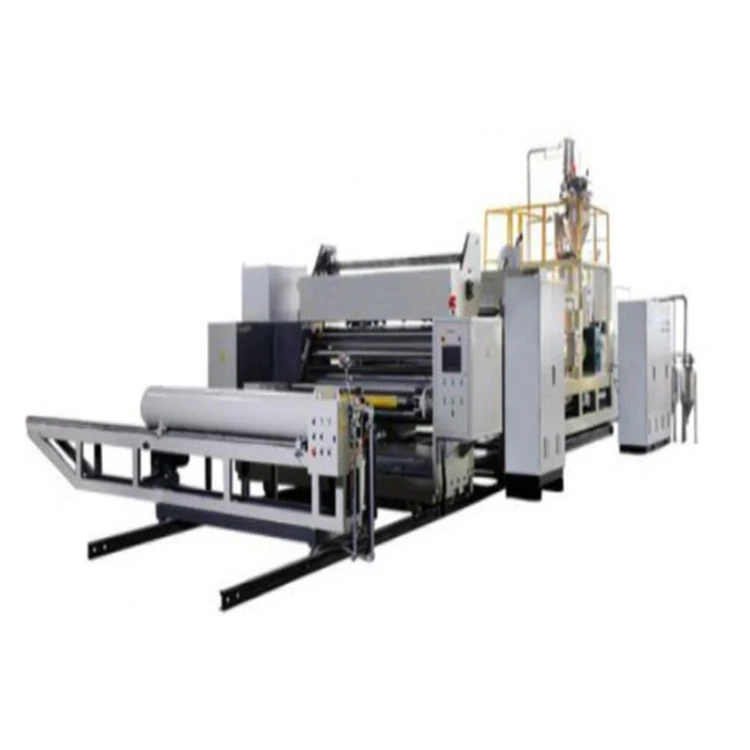 Automatic extrusion stretch Efficient Production 2 axis Pvc Kitchen Cling Film Machine