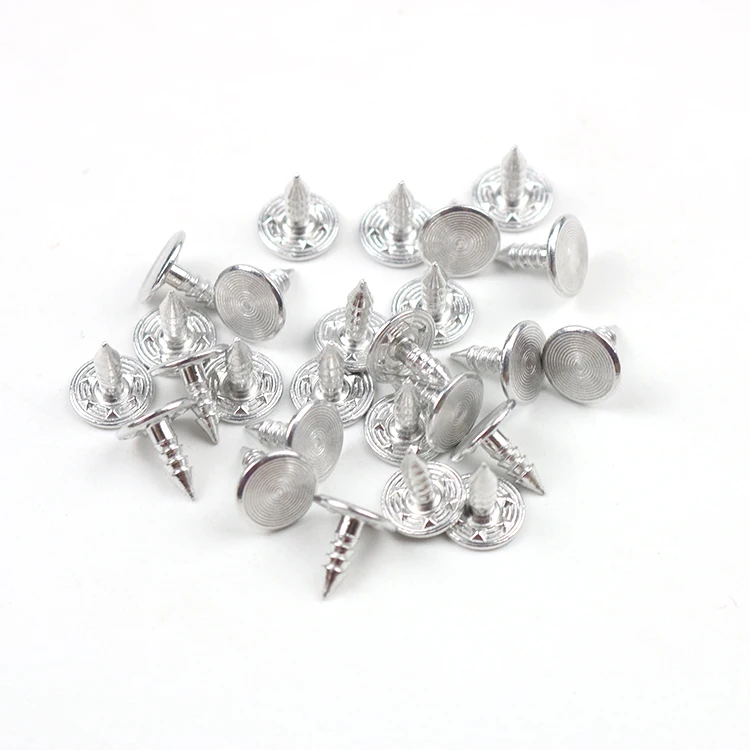 Factory screw aluminum nail for jeans rivets