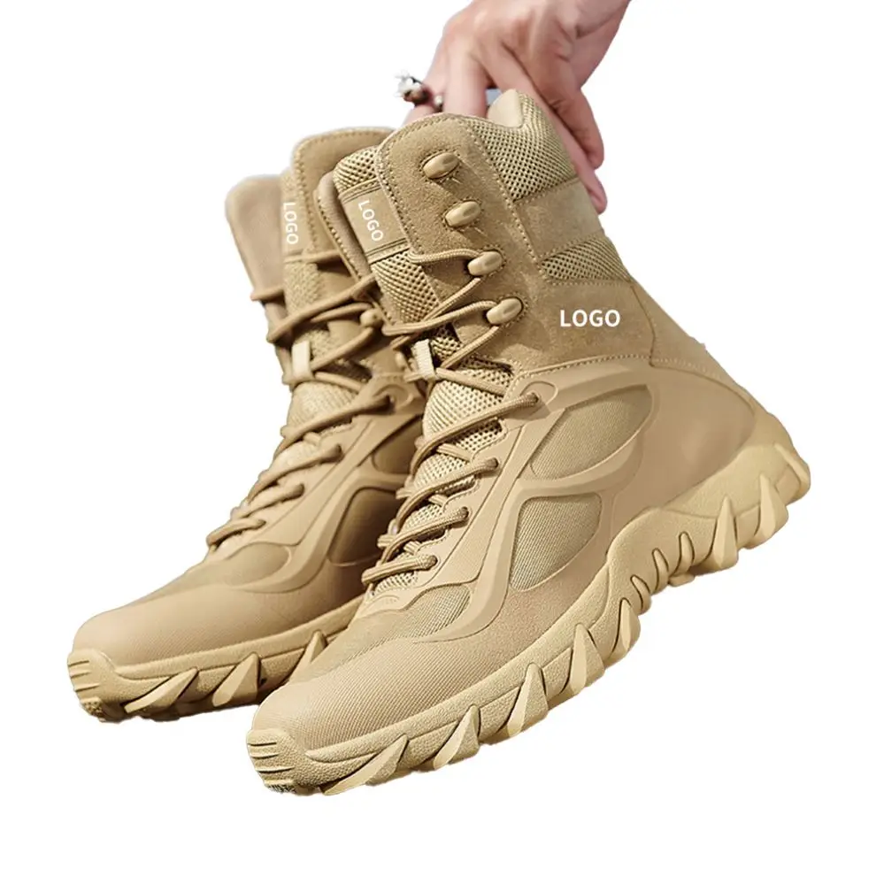 Factory Custom safety shoes hiking horse leather safety boots working boots rubber safety shoe