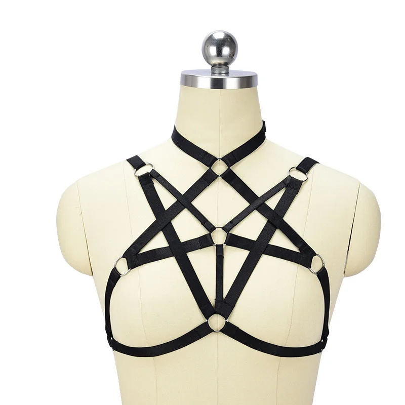 Wonder Beauty plus size female rotic See through g-string sexy bind sexy open lingerie