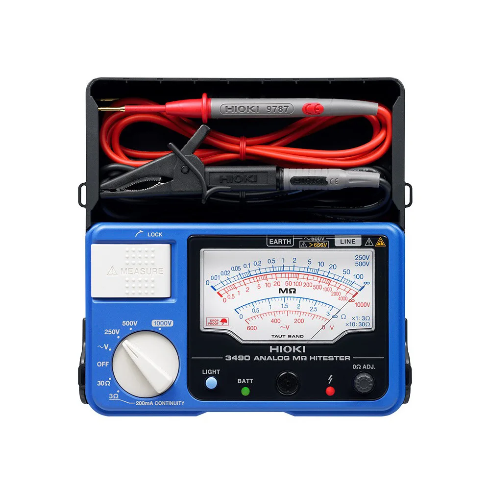 Hioki 3490 3-Range Analog MOhm HiTester