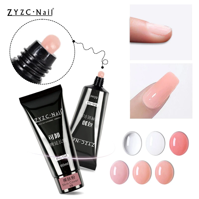 Quick Extension Acrylic Gel Varnish OEM Private Label Soak off Glitter Color Poly Nail Gel Polish